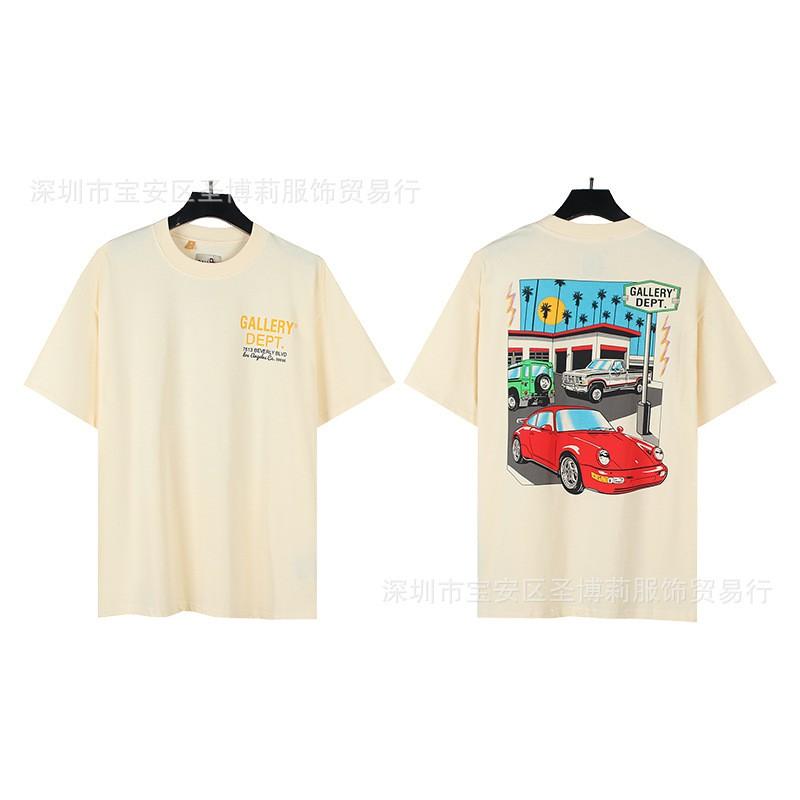 Unisex Vintage Streetwear Cotton Tee With Skull Print Loose Fit Short Sleeve T-Shirt Teens Adults