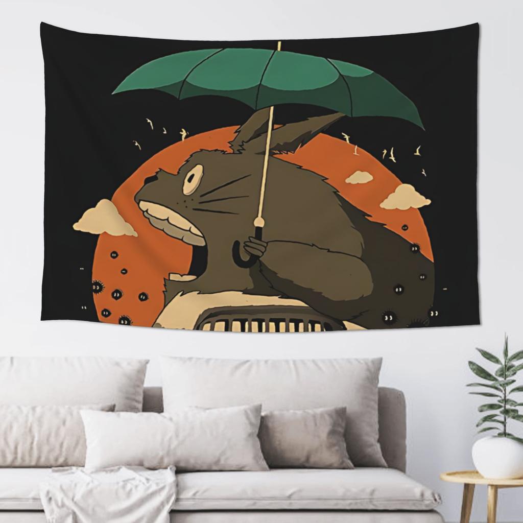 Anime My Neighbor Totoros Cutecore Tapestry Room decoration Home Decoration Tapestry Decor Accessories Cute Room Decor
