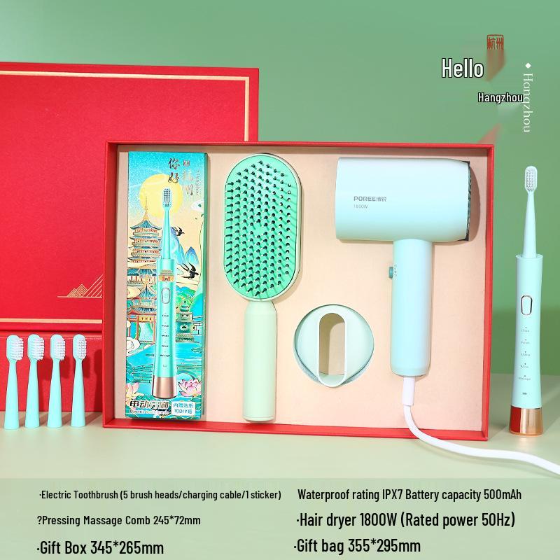 

Year of the Horse Business Gift Set: New Year s Employee & Customer Souvenir for Annual Meetings Red Highland Gift Box