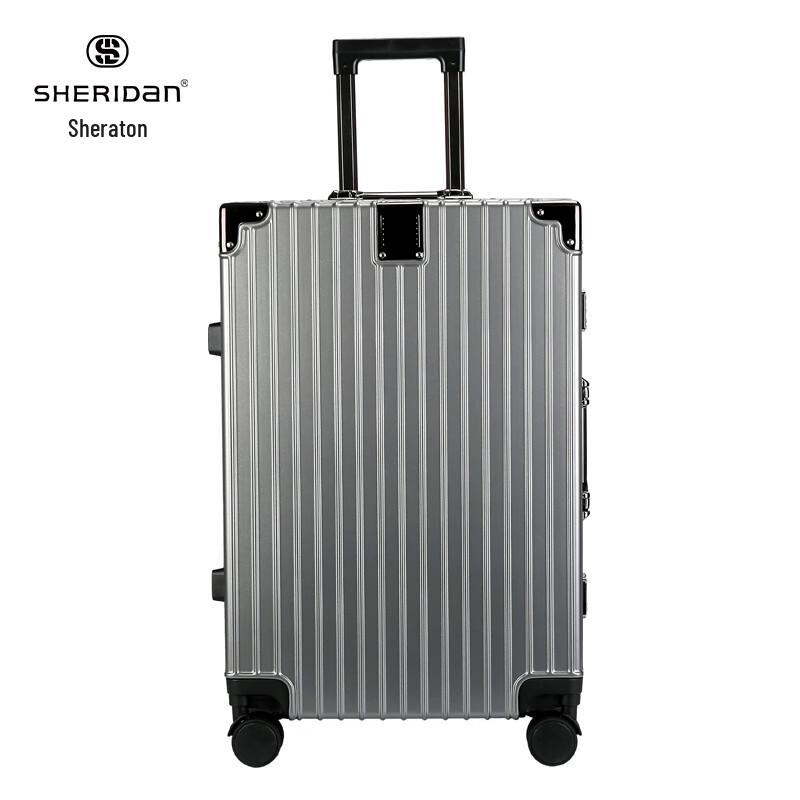 SHERIDAN SHX8017 Aluminum Frame Spinner Luggage 24 inch