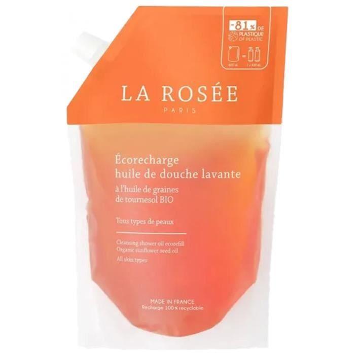 Huile De Douche - La Rosée - Éco-Recharge 400 Ml - Tous Types De Peaux - Douceur - Mixte