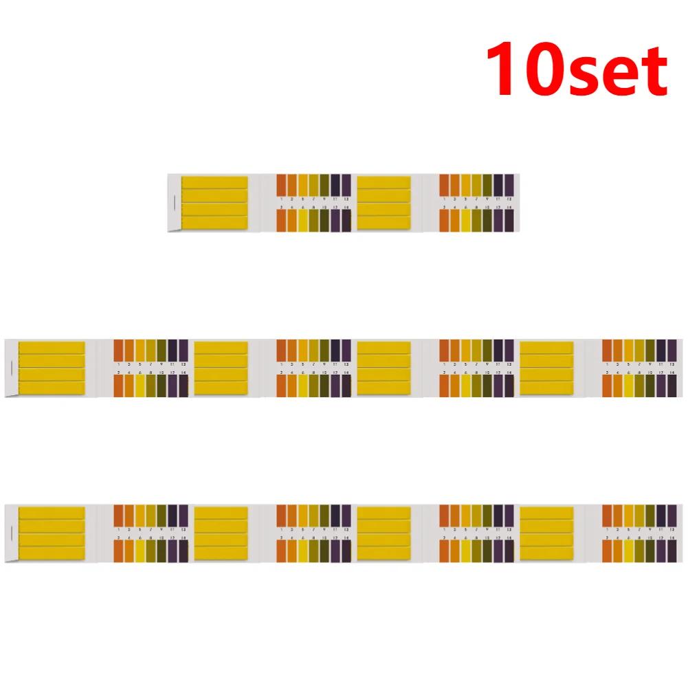 80-800pcs PH Test Strips 1-14 PH Litmus Paper with Comparison Chart Water Cosmetics Soil Acidity Test Strip Precision for Water