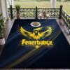 Soft Floor Carpet Fenerbahçe FC Pattern Area Rug Decorative Mat For Home Room Decoration