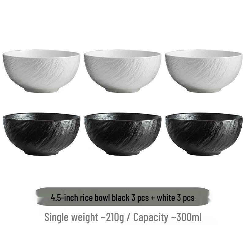 Starry Rock Pattern Ceramic Bowl