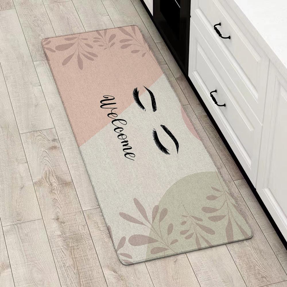 Entrance Front Door Doormat Eyelash Decorative Non-slip Kitchen Rug Living Room Rugs Balcony Bathroom Foot Mat Floor Mats Carpet