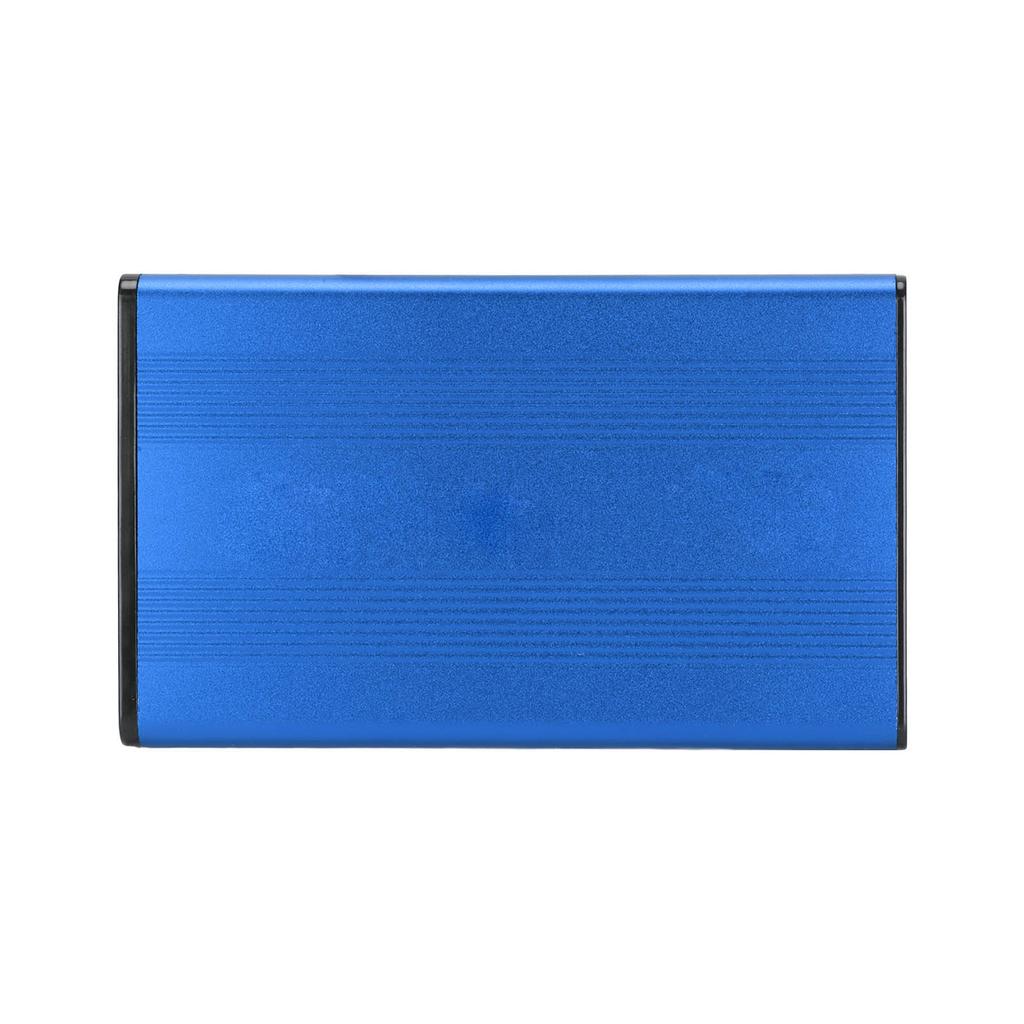 HDD Enclosure 2.5in 5Gbps 2TB Capacity Anti Static Hard Drive Case with USB3.0 Interface for Windows for OS X for Vista