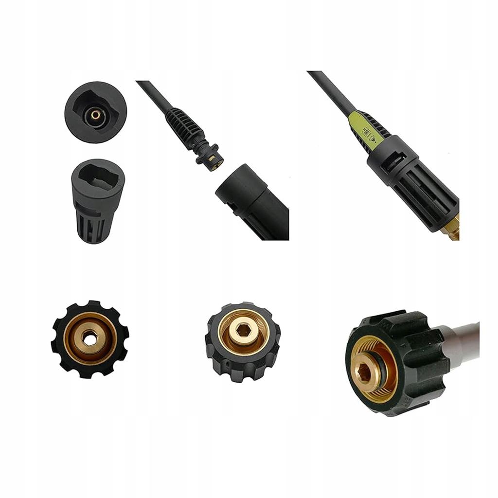 Rosfix Adapter Do Myjki Ciśnieniowej – Przejściówka M22 Na Kärcher K Bayonet | Maksymalne Ciśnienie 160 BAR | Łatwa Instalacja