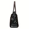 Vintage Large Capacity Tote Bag, All-Match Shoulder Bag, Versatile Casual Bag For Travel