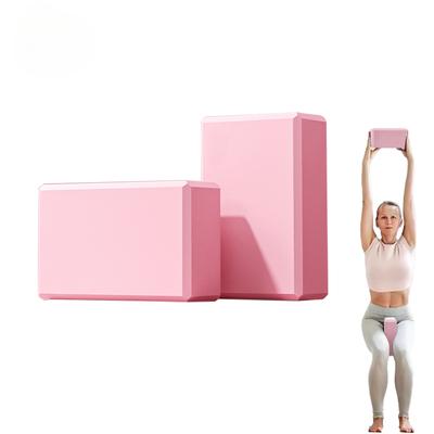 2PCS Yoga Bausteine Würfel Pilates Ziegel Schaum Ziegel Sport Yoga Liefert Übung Hause Übung Ausrüstung Fitness