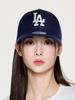 Emelbi Signature Patch Structure Ball Cap La (Navy)
