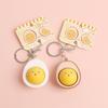 Bread Keycap Stress Relief Clicker Keychain Mechanical Keyboard Button Decompress Fingertip Keyring