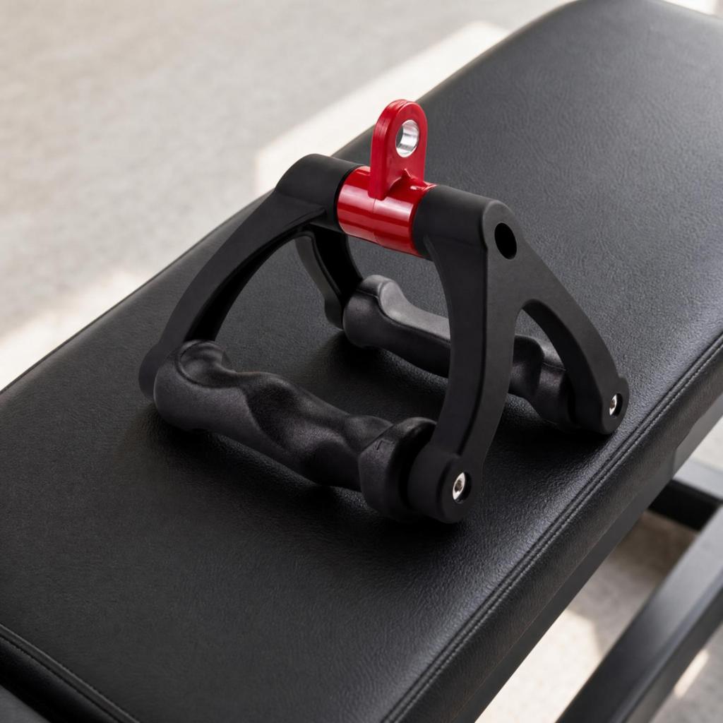 Heavy-Duty V-Shaped Cable Handle Ergonomic V-Bar Attachment Lat Pull