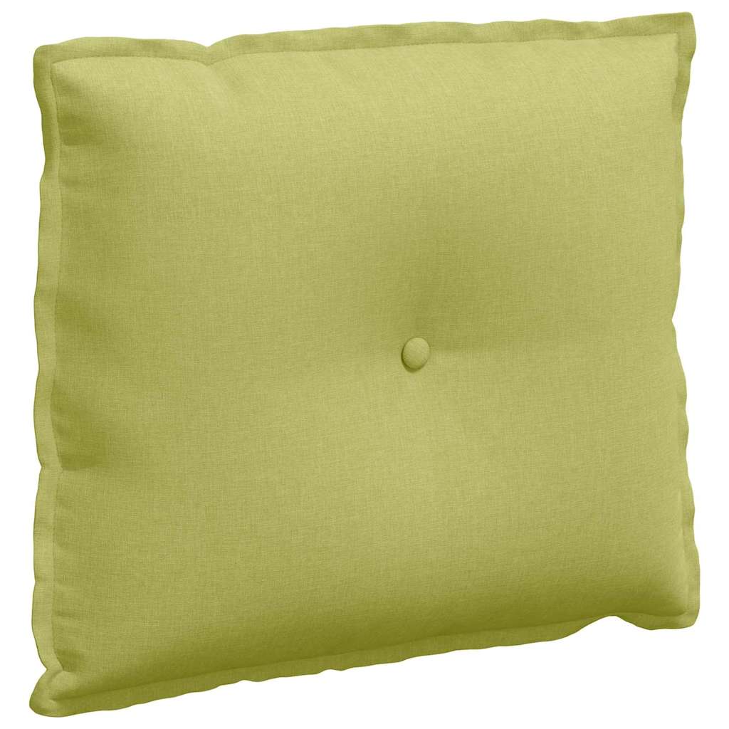 Back Cushion Light Green 60 x 19 x 50 cm Fabric