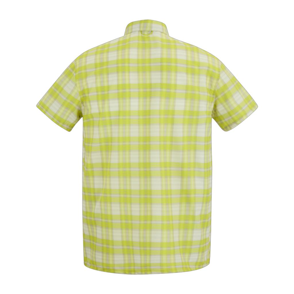 Regatta Mens Checked Insect Repellent Short-Sleeved Travel Shirt