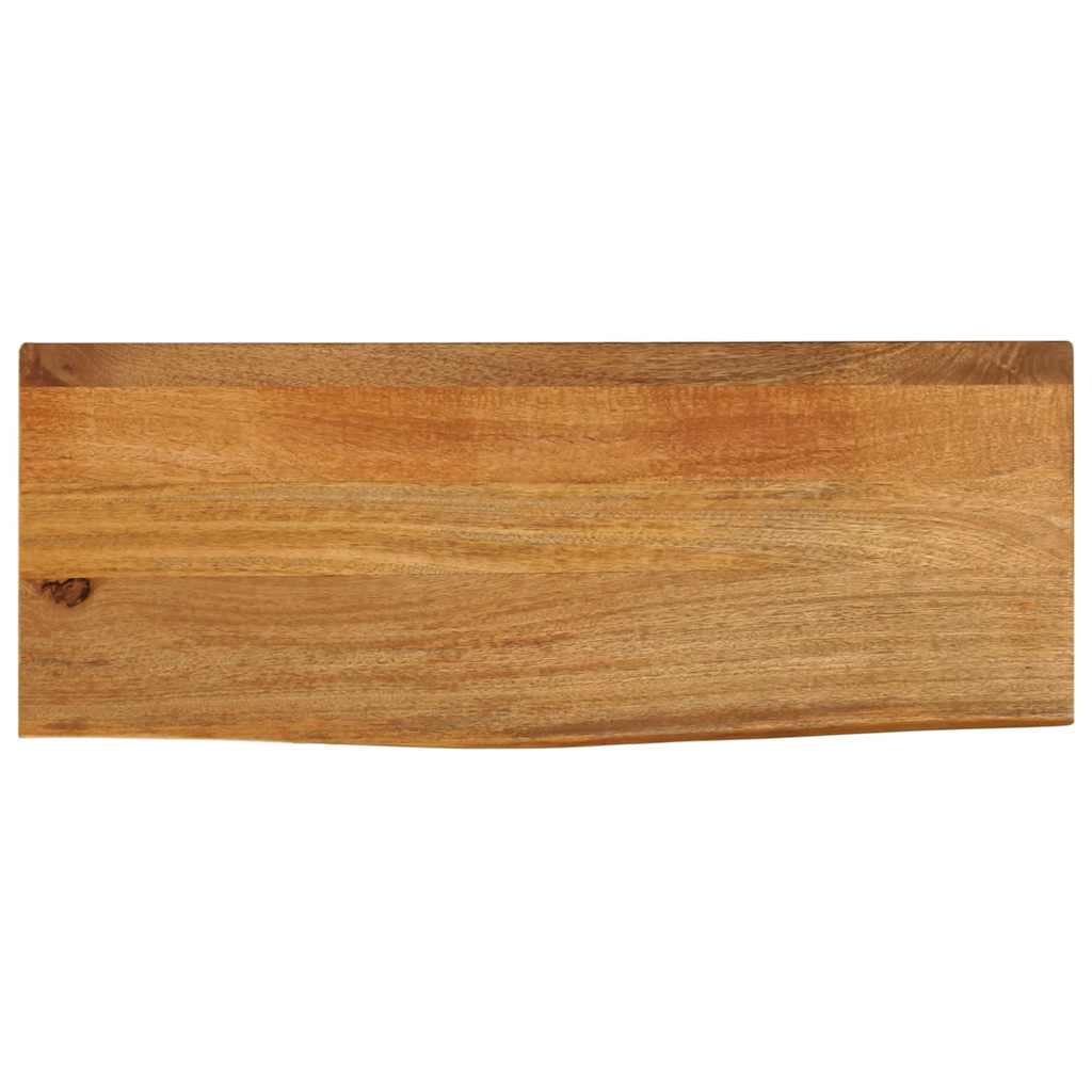 Vidaxl Blat Stołu Z Naturalną Krawędzią, 70X20X3,8 Cm, Drewno Mango