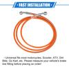 VekAuto Hydro Brake Hose Line Pipeline 200cm 78.74" 10mm 0.39" Pipe with