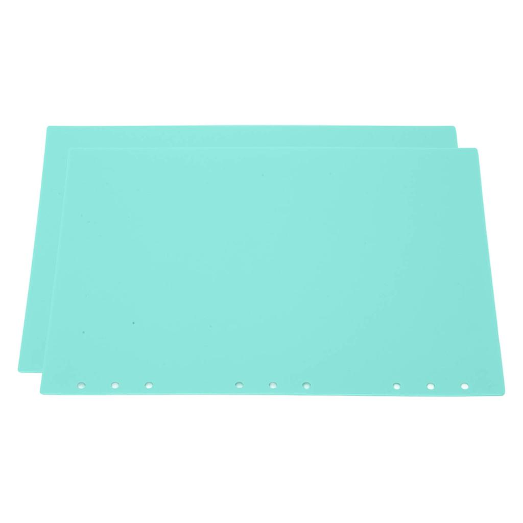 20pcs Binding Presentation Covers PP Plastic Frosted Waterproof Removable Paper Binding Covers for Documents