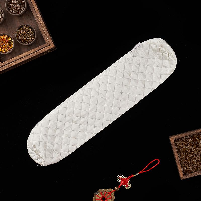 

Наволочка с разноцветным узором из семян полыни и кассии из дамасской ткани Cervical Pillow Cover 14x54 cm