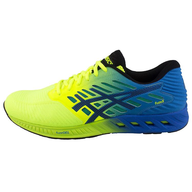 

Asics Fuze Зручні низькі кросівки для бігу чоловічі Неоновий жовтий Синій T639N-0790 42.5