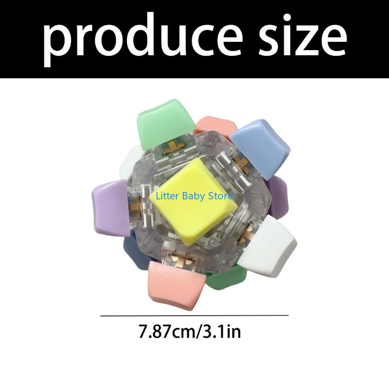 N80C Pocket Sized Mechanical Press Toy 5000+ Uses Focusing Aid Travel Handheld