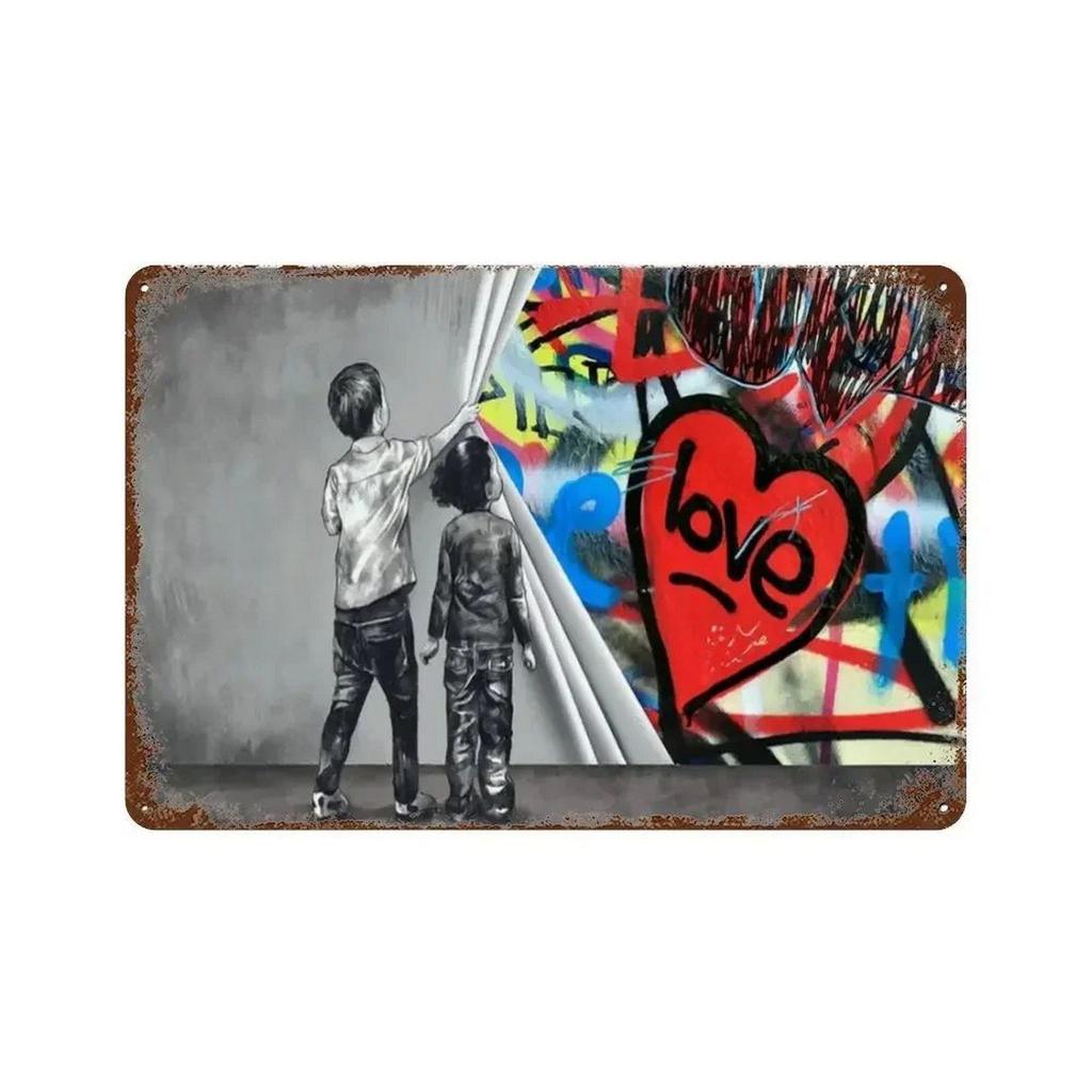 American US Dollars Metal Tin Signs Posters Plate Wall Decor for Restaurant Game Room Garage Bars Cafe Clubs Retro Poster Plaque