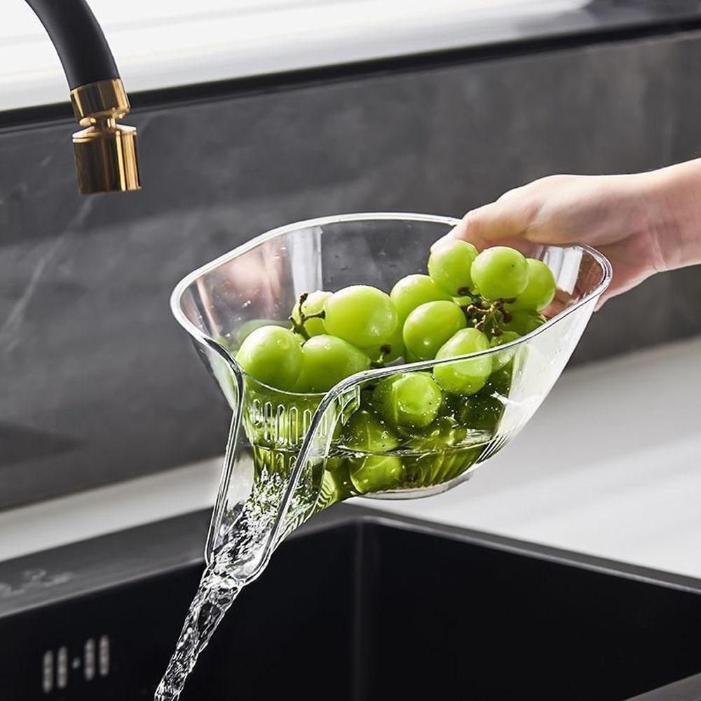 Multifunkční drenážní koš na mytí rýže košík na mytí ovoce a zeleniny košík na mytí ovoce podnos na mytí kuchyně kuchyňské umyvadlo na zeleninu