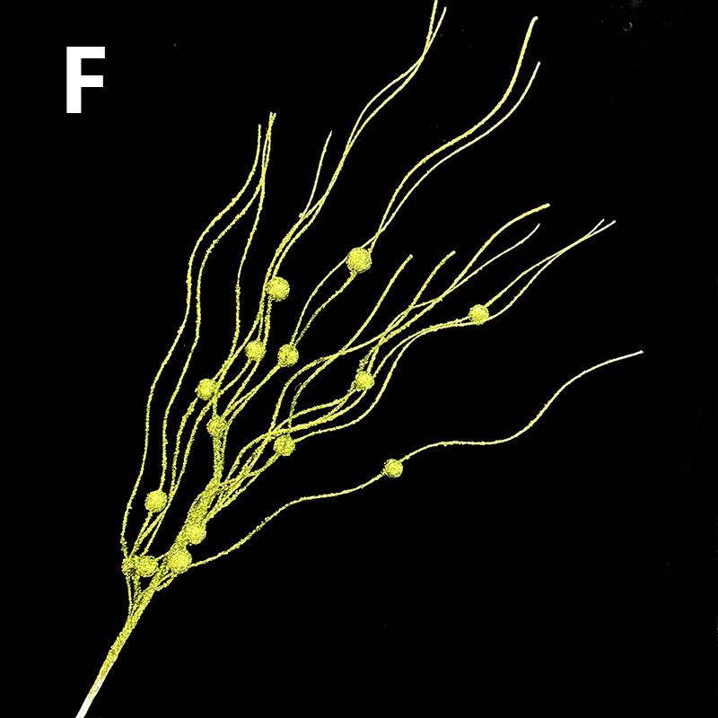 

Рождественская елка Navidad, рождественские украшения, блестящие ветки, подвески Noel зелёный