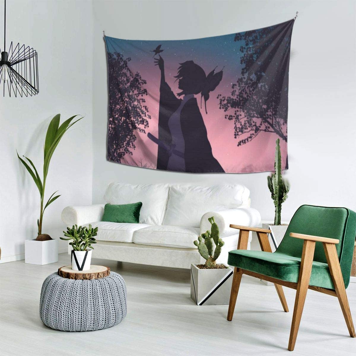 Японский гобелен в стиле аниме — фото 5