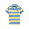 Kids Boys' Academic Striped Cotton Polo Shirt