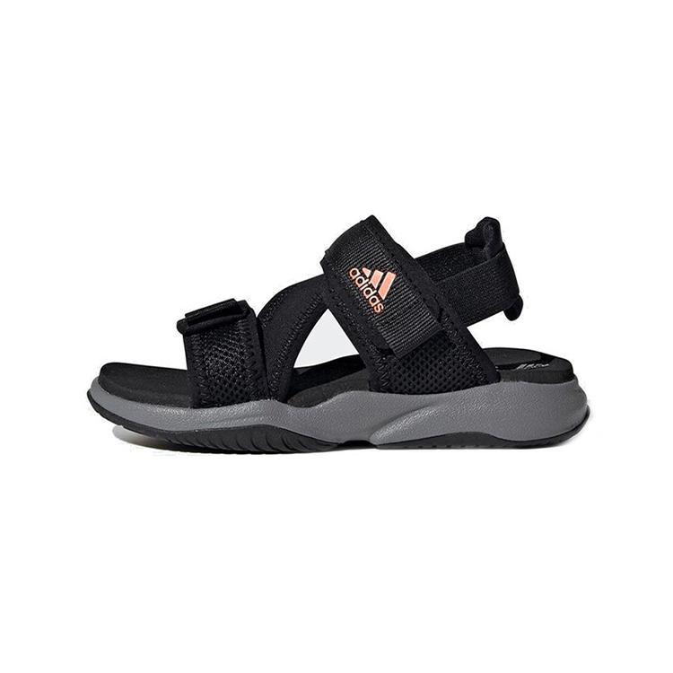

New Adidas Terrex Sumra K Slip Resistant Cushioning Children s Sandals Black Red Kids FV0831 38