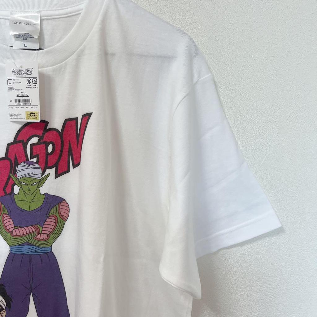 [USED] DRAGON BALL Z T-shirt [L] Piccolo Gohan Anime Tee