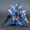 SD Gundam Cross Silhouette Earth Three Gundam plastic model color-coded