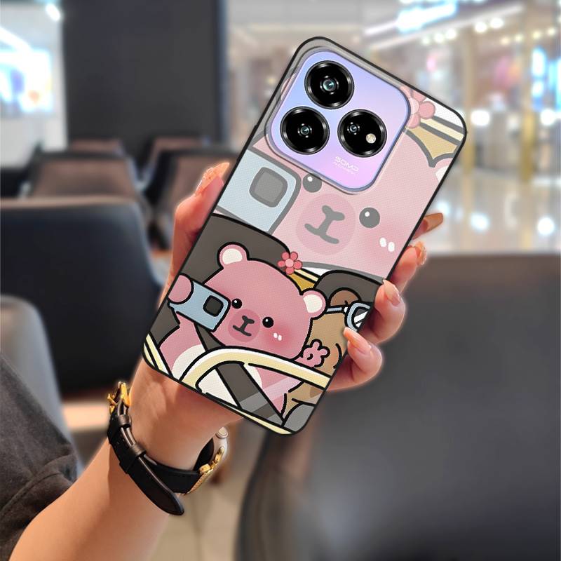Couple Durable Phone Case For ZTE Blade V60 Design/Axon 60 Lite Waterproof Graffiti Protective Fashion Design TPU Cute