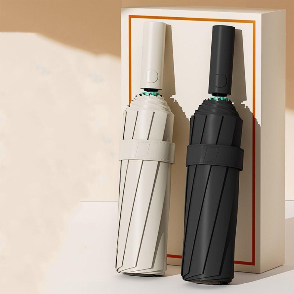 Reinforce Structure Windproof Umbrella 60 Bones Sun Rain Umbrella  Sun Protection