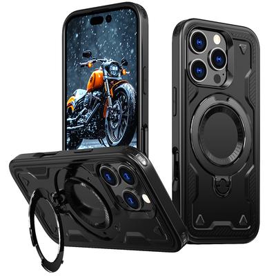 Magnetischer Ringhalter Hülle Strapazierfähige Hülle für Iphone 17 Pro Max Air Iphone17 12 13 14 15 16 Plus