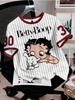 2026 SUMMER  Cartoon Betty Boop Print men Women's Short Sleeve T-Shirt Casual 3d Print Summer MEN WOMEN  Sport Tops T-shirt Tee
