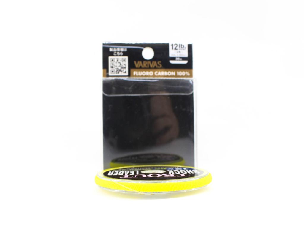 Bas De Ligne Fluorocarbone Varivas Shock Leader - 100lb / 30m / 0.88mm - Clair - Neuf