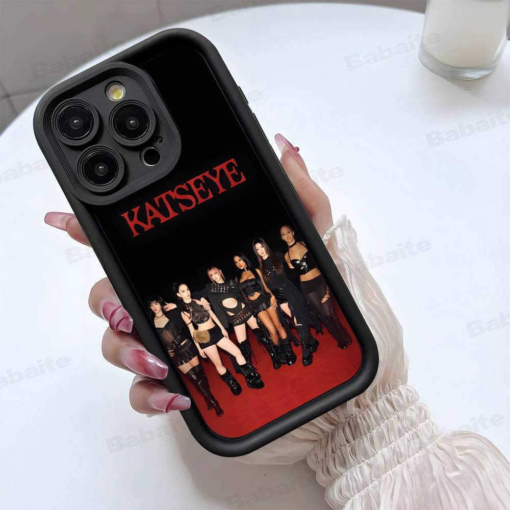 K-KATSEYE Music For IPhone 17 16 15 14 13 12 11 Pro Max Plus Phone Case Covers iPhone 14 pro