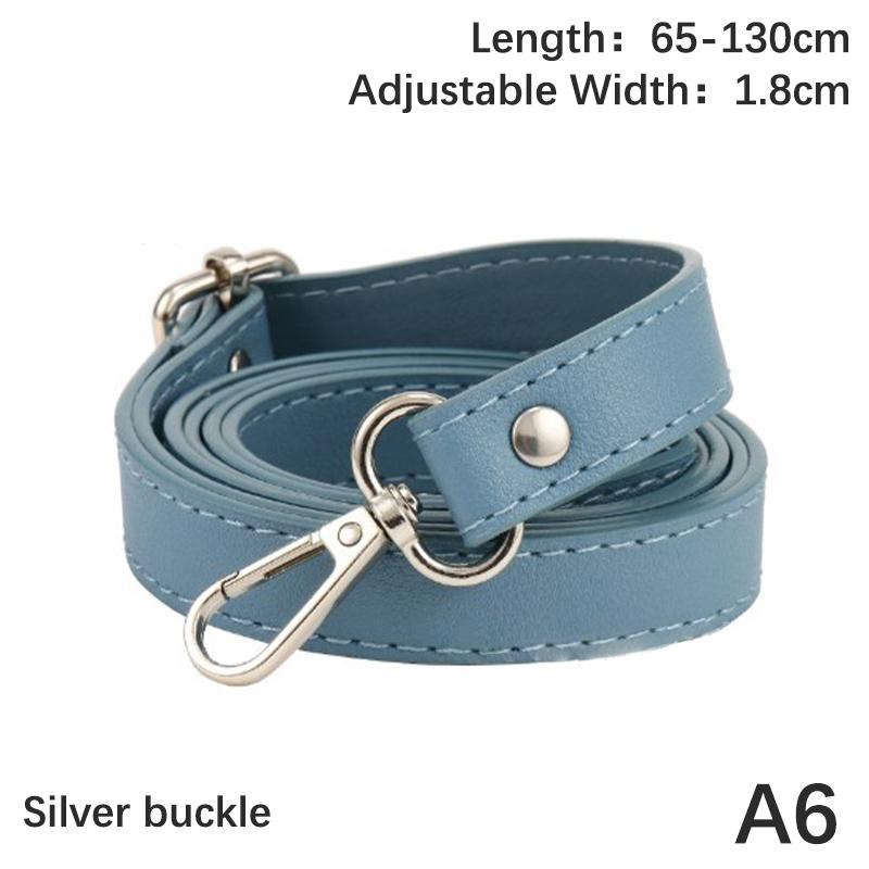 Pu Leather Shoulder Strap Crossbody Bag Strap 130Cm Long Double-Layer