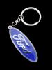 Car Sticker Car Metal Emblem Keychain Zinc Alloy Anti-loss Key Ring For Ford Ranger S-Max Focus Galaxy Mondeo Transit Tourneo Cu