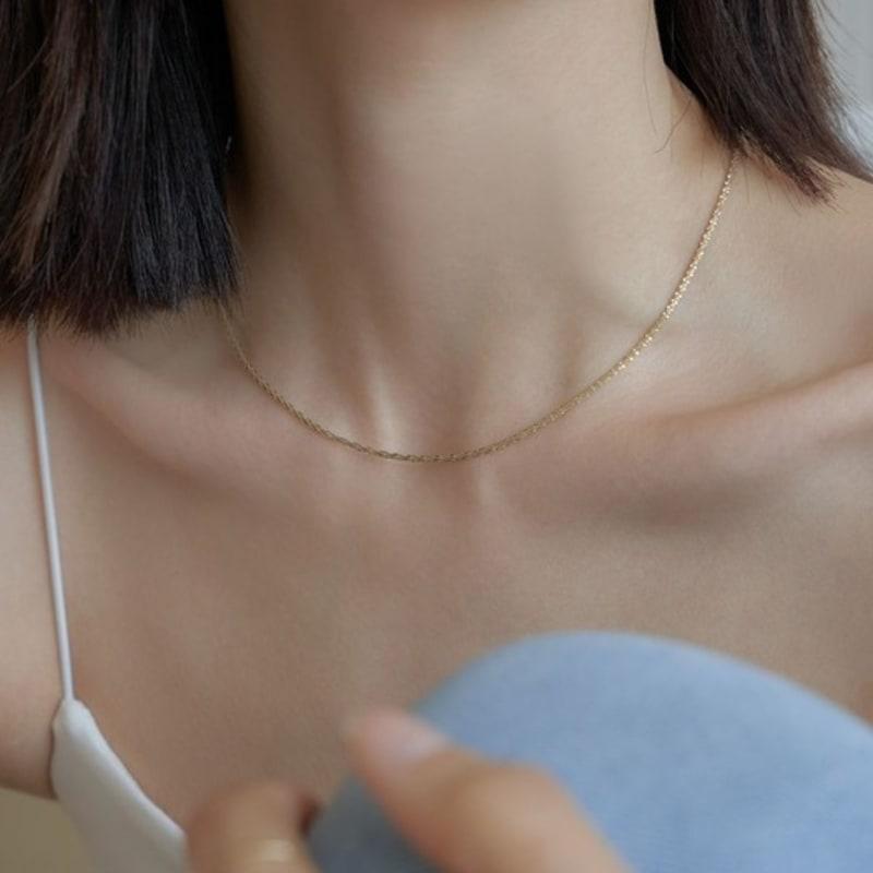 

Dawn of Me Moonlight Necklace Silver