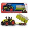 CLAAS Traktor mit Anhänger - DICKIE TOYS - 57 cm - Freilaufende Räder