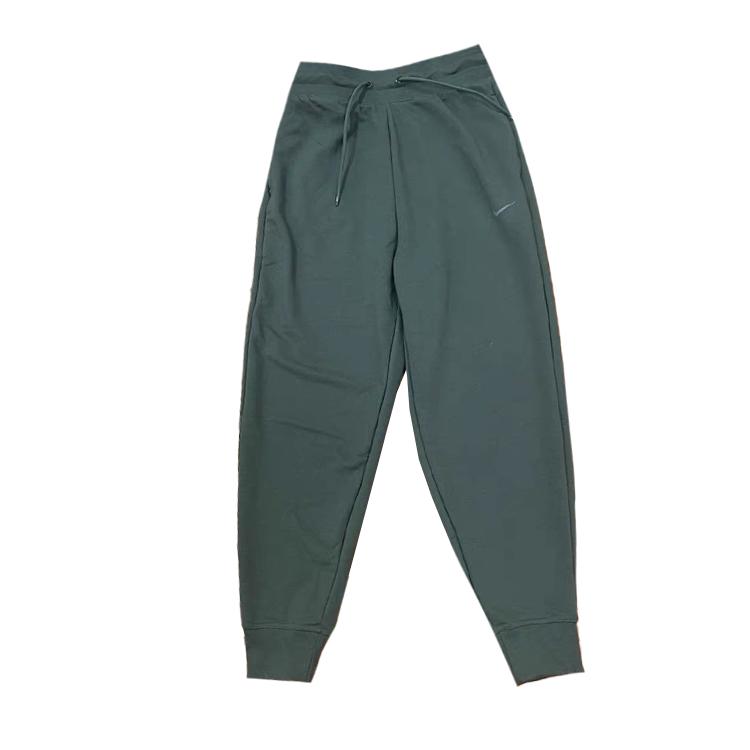 Nike Women s Dri-FIT High-Waisted 7/8 French Terry Joggers Vintage Green FB5435-338 S