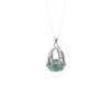 Domineering Dragon Claw Natural Stone Round Ball Ball Necklace Pendant Necklace