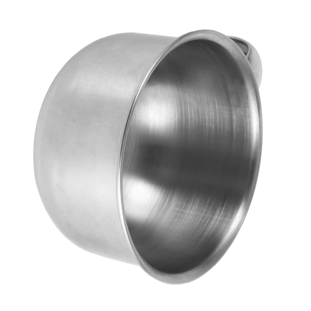 New Stainless Steel Metal Shaving Soap Mug Bowl Cup Shaver Razor Cleansing Foam Tool For Man