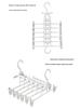 Telescopic Multifunctional Pants Rack & Clothes Dryer - Magic Space-Saving Wardrobe Hanger with Clips
