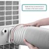130/150mm Duct Extension Pipe Flexible Hose for Mobile Air Conditioner Exhaust Hose Vent Tube Pipe Connector Interface Adapter Air Filters 7