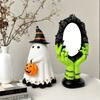 Creative Ghost, Halloween Party Decoration Atmosphere Funny Mirror Ghost Festival Ornament Home Tabletop, Arrangement