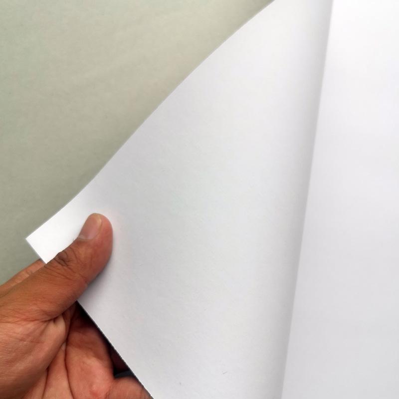 Large Whiteboard Paper Sheet: Durable Gray-Backed Cardboard for Clothing Patterns, with Interlayer Protection - Free Shipping