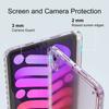 For iPad mini (2024)/(2021) Case Corner Protection Clear Acrylic+TPU Tablet Cover